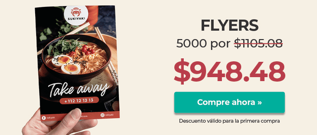 Impresión de Flyers para su actividad profesional. Impresión de calidad, el precio más bajo del mercado. Adquiera en su imprenta de confianza.